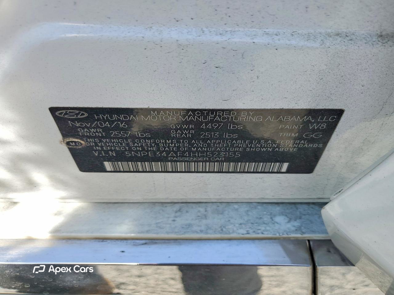 Hyundai Sonata 2017