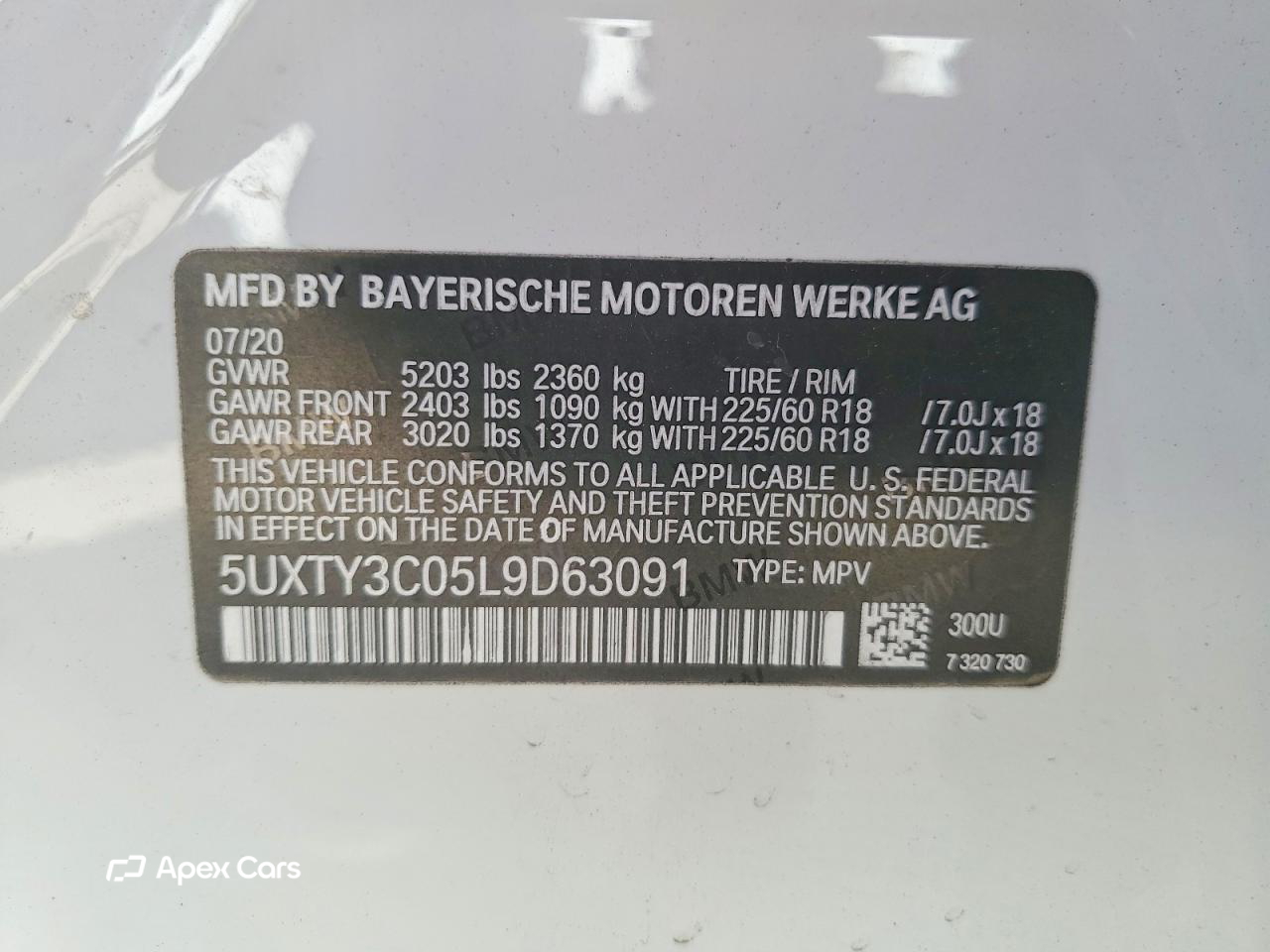 BMW X3 2020