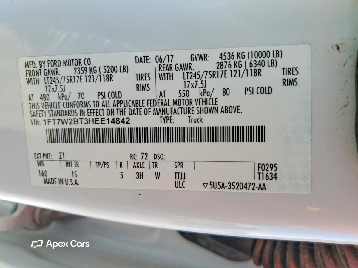 Ford F250 2017