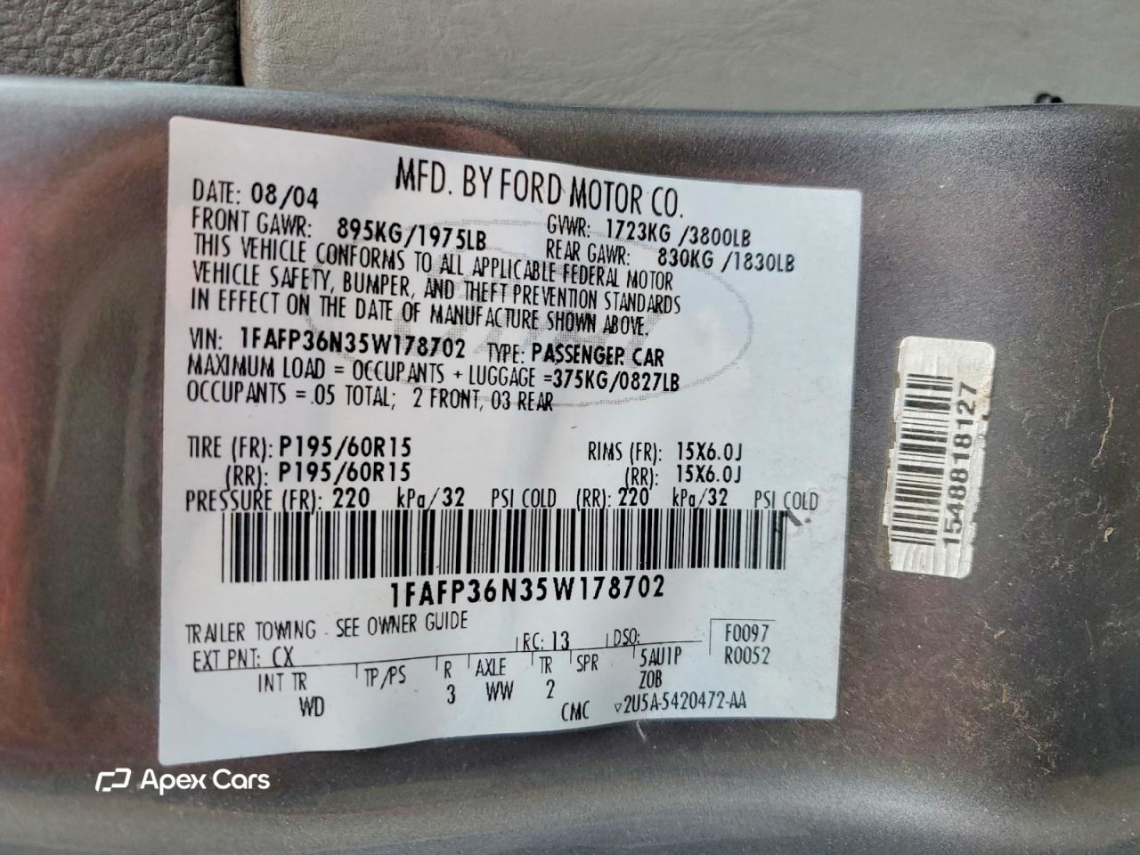 Ford Focus 2005