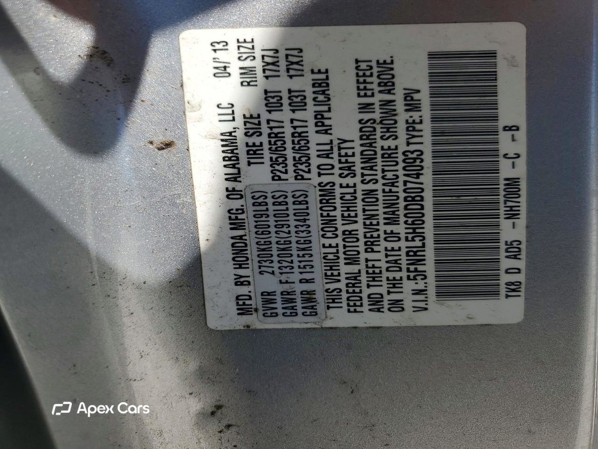 Honda Odyssey 2013