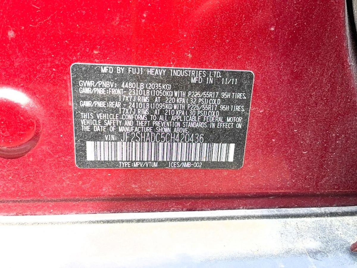 Subaru Forester 2012