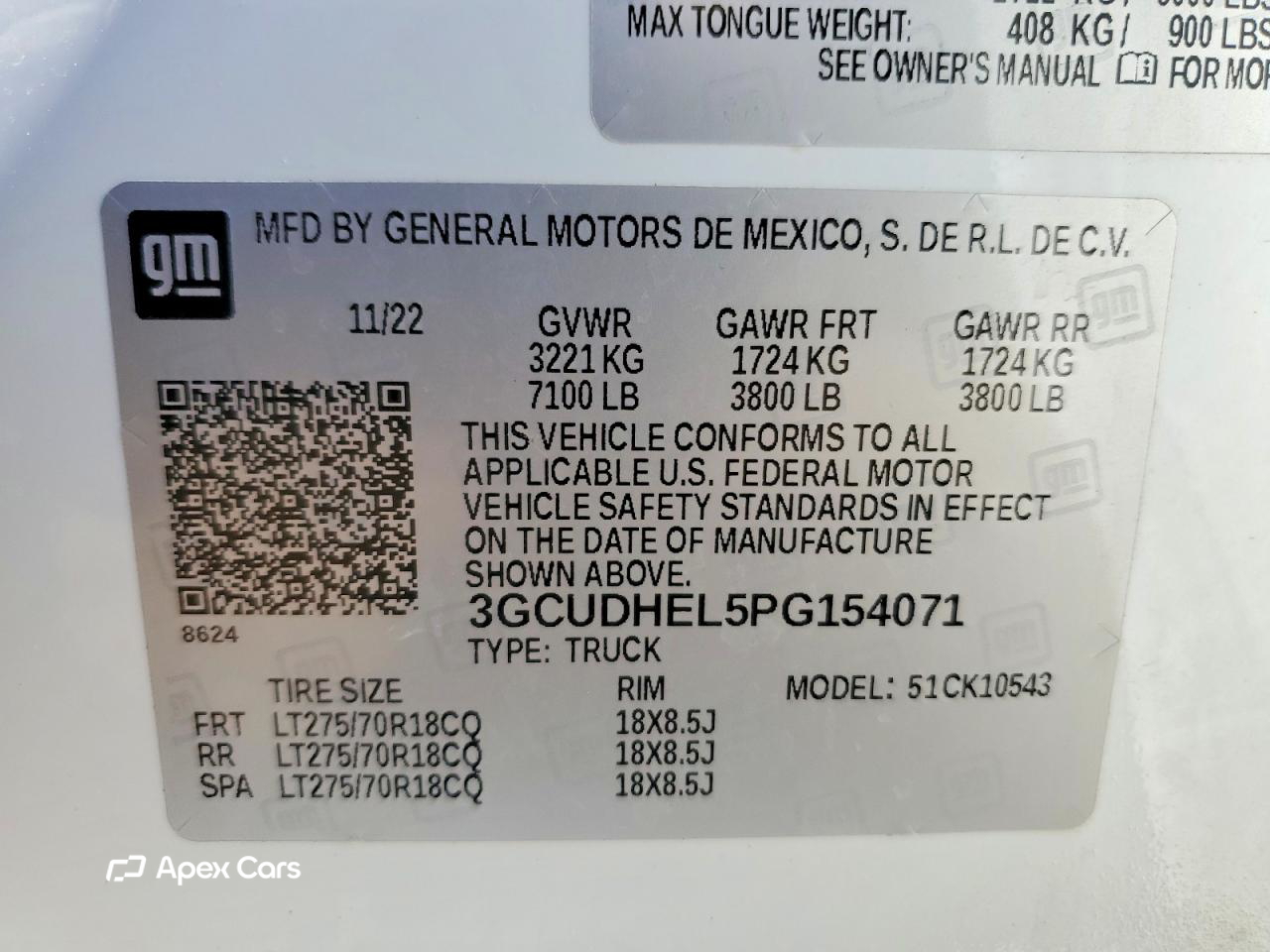 Chevrolet Silverado 2023