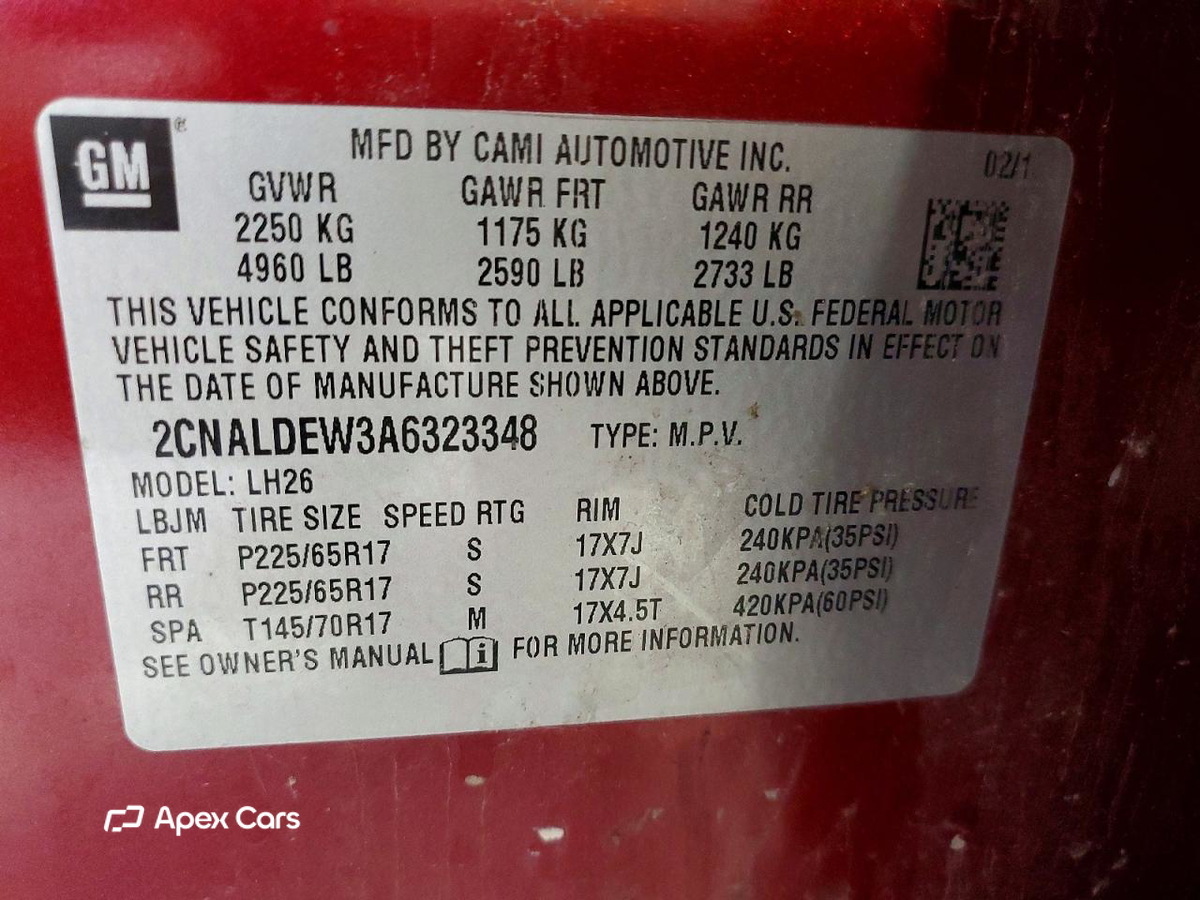 Chevrolet Equinox 2010