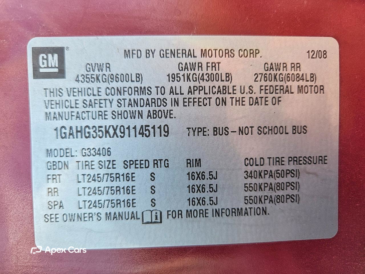 Chevrolet Express 2009