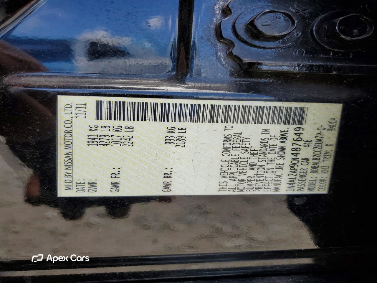 Nissan Altima 2012