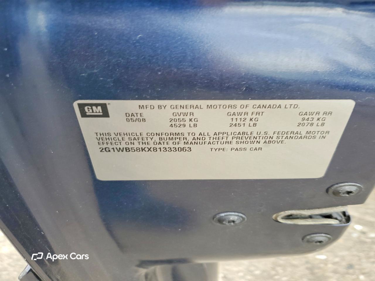 Chevrolet Impala 2008