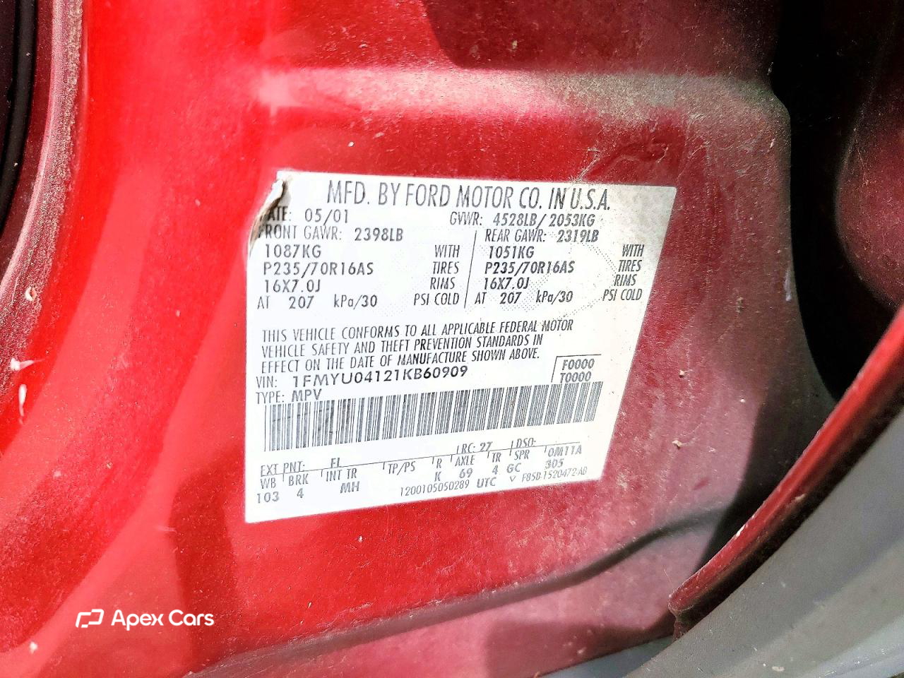 Ford Escape 2001