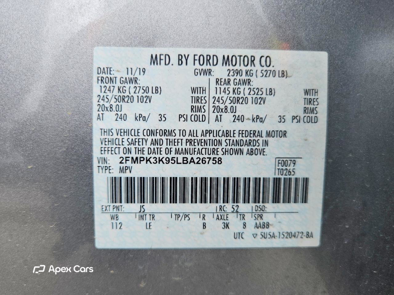 Ford Edge 2020