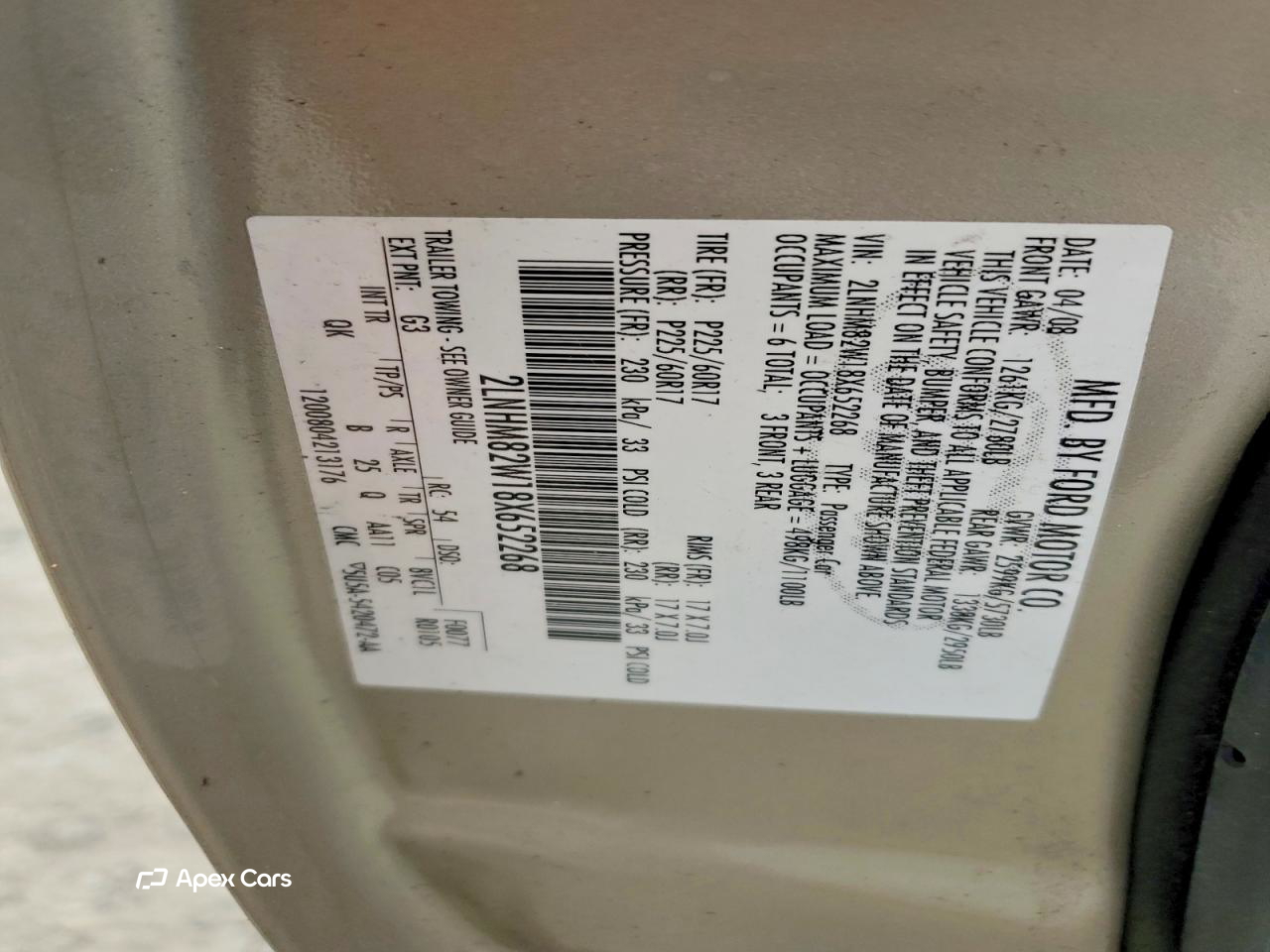 Lincoln Town Car 2008