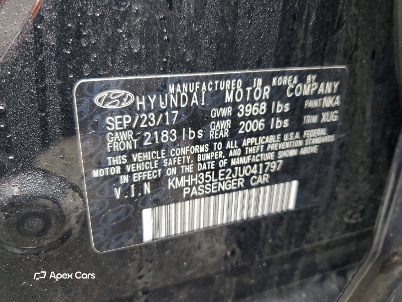 Hyundai Elantra 2018
