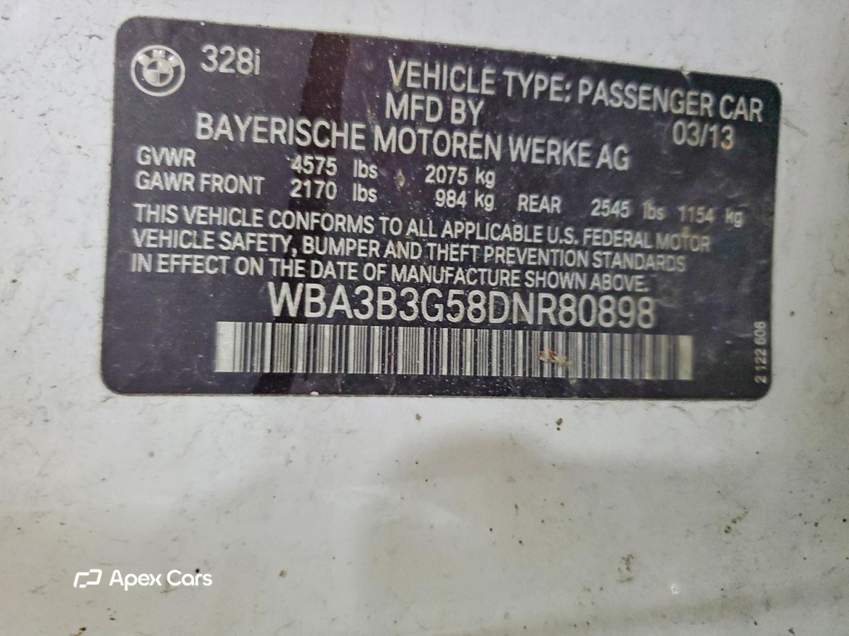 BMW Series 3 2013