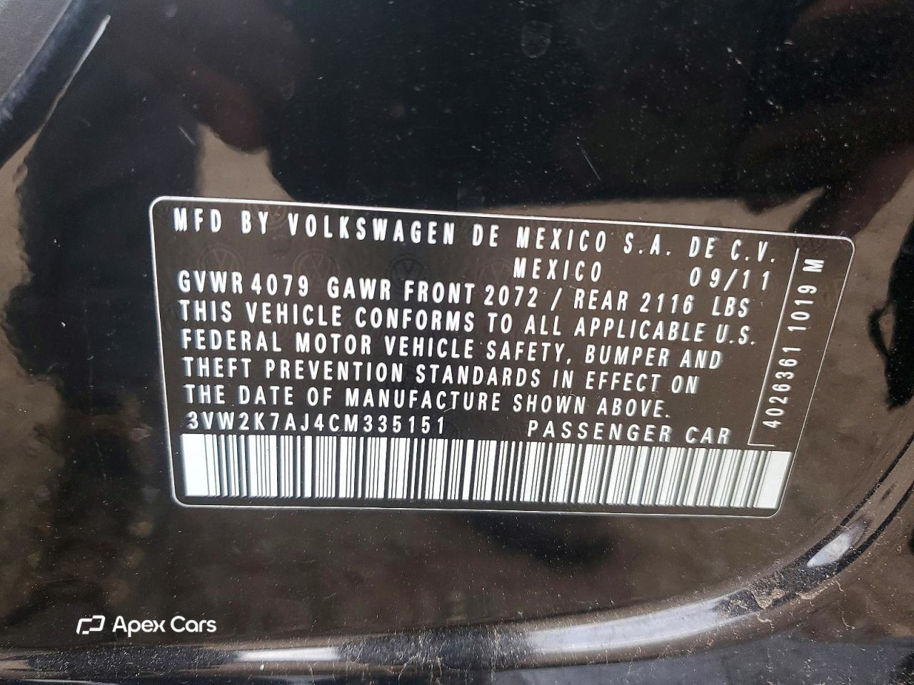 Volkswagen Jetta 2012