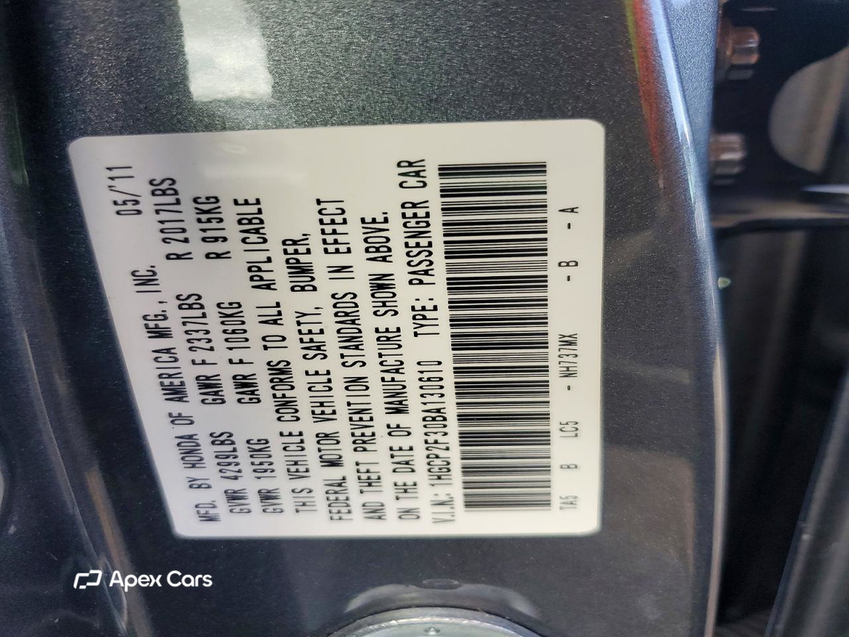 Honda Accord 2011