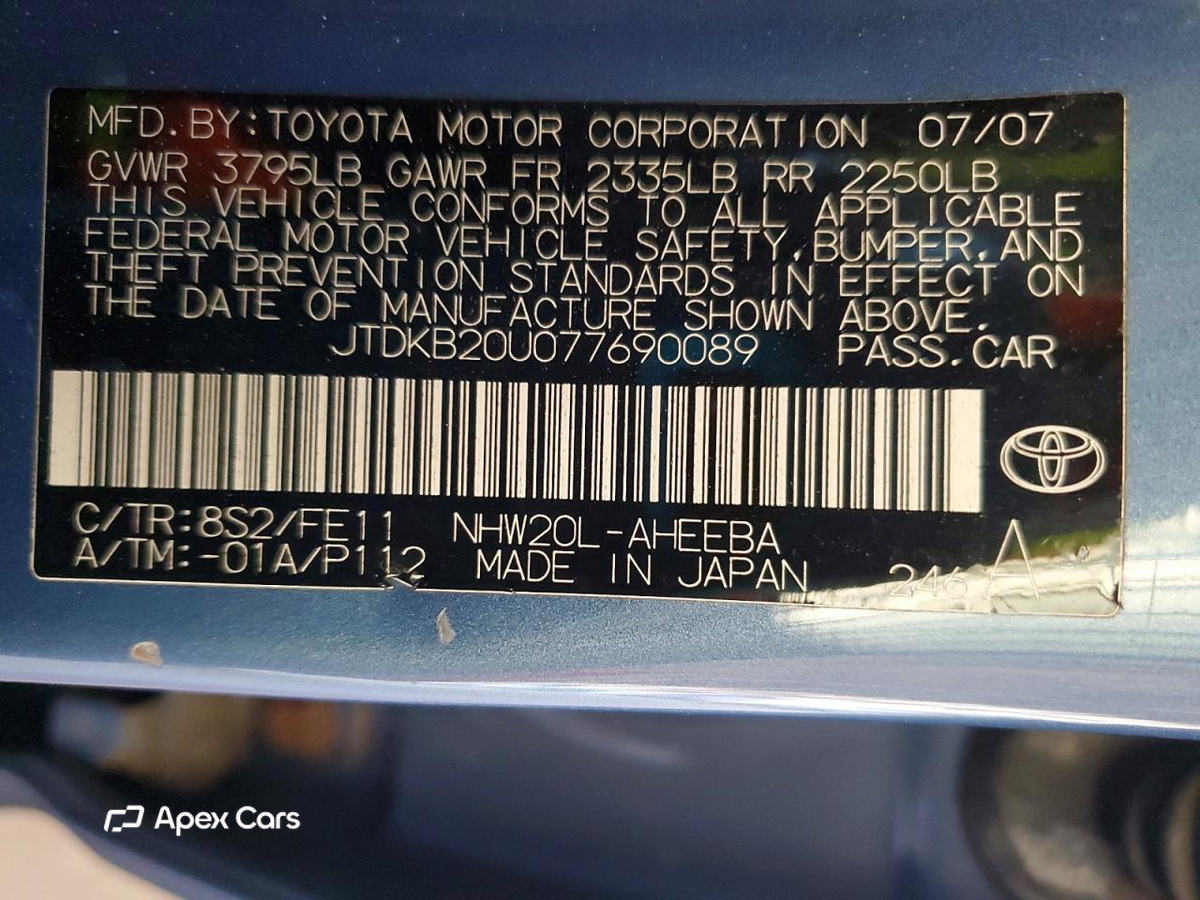 Toyota Prius 2007