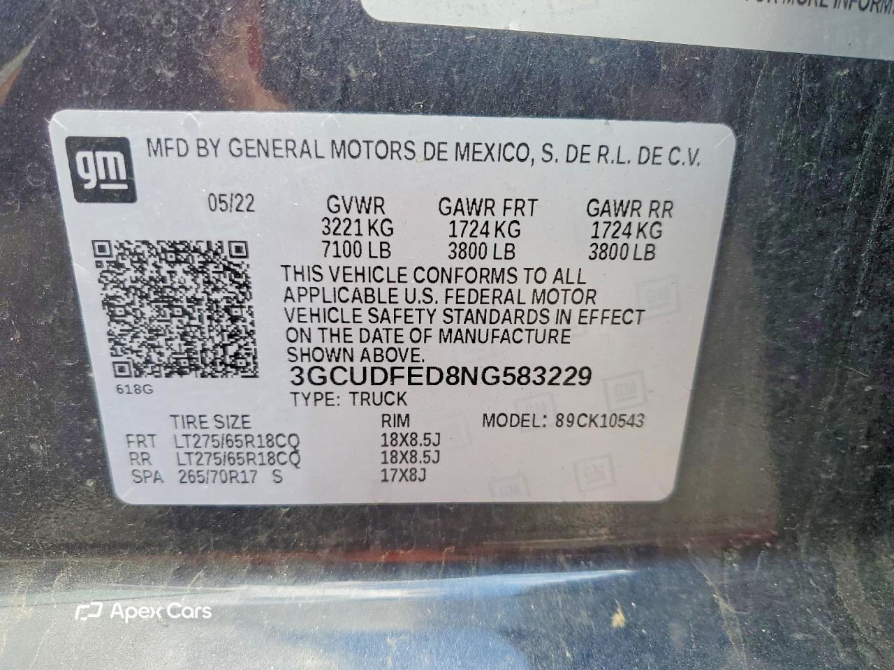 Chevrolet Silverado 2022