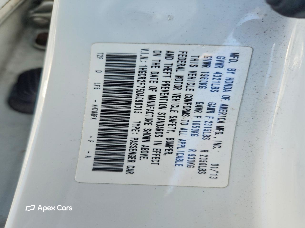 Honda Accord 2013