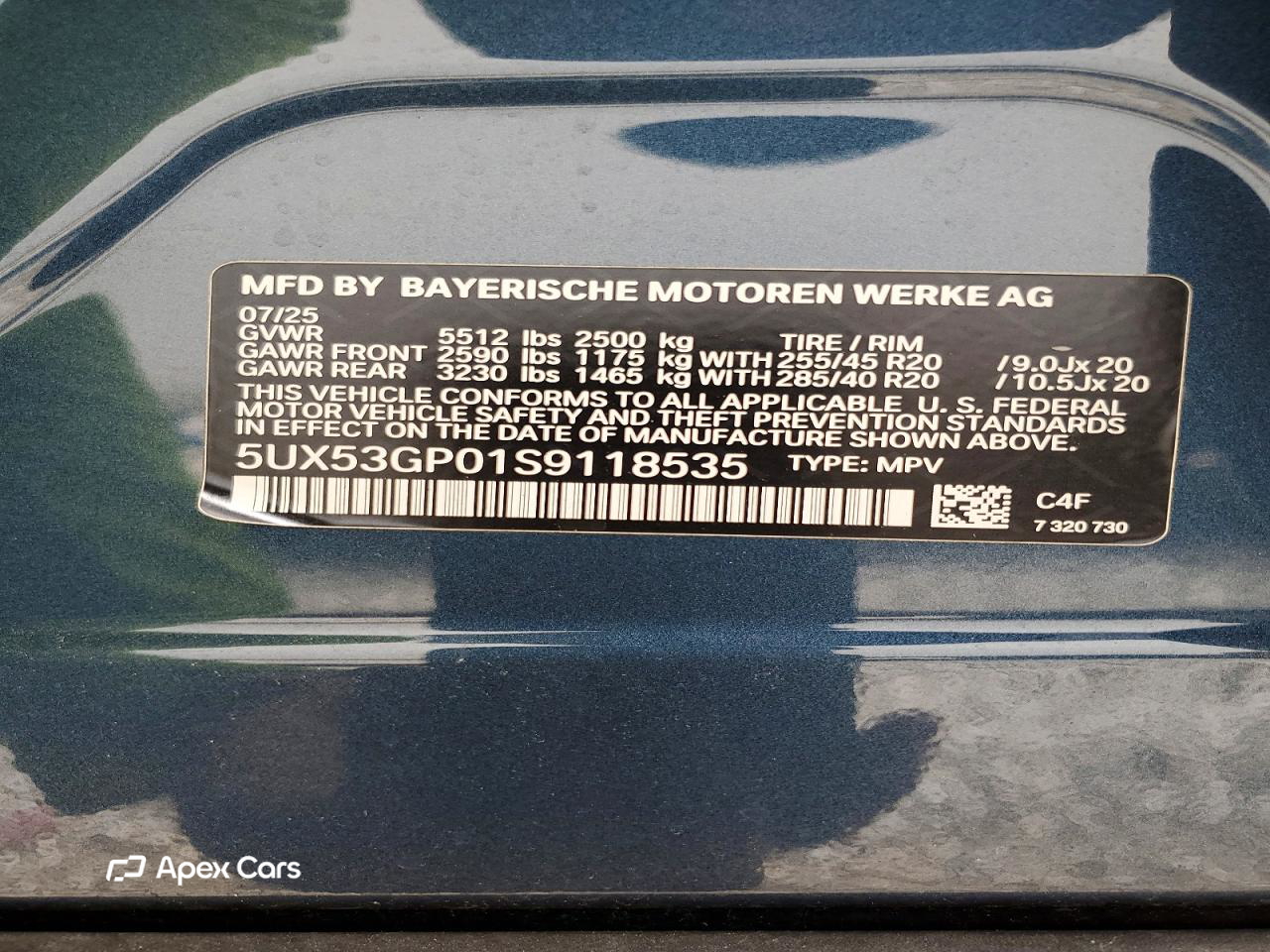 BMW X3 2025