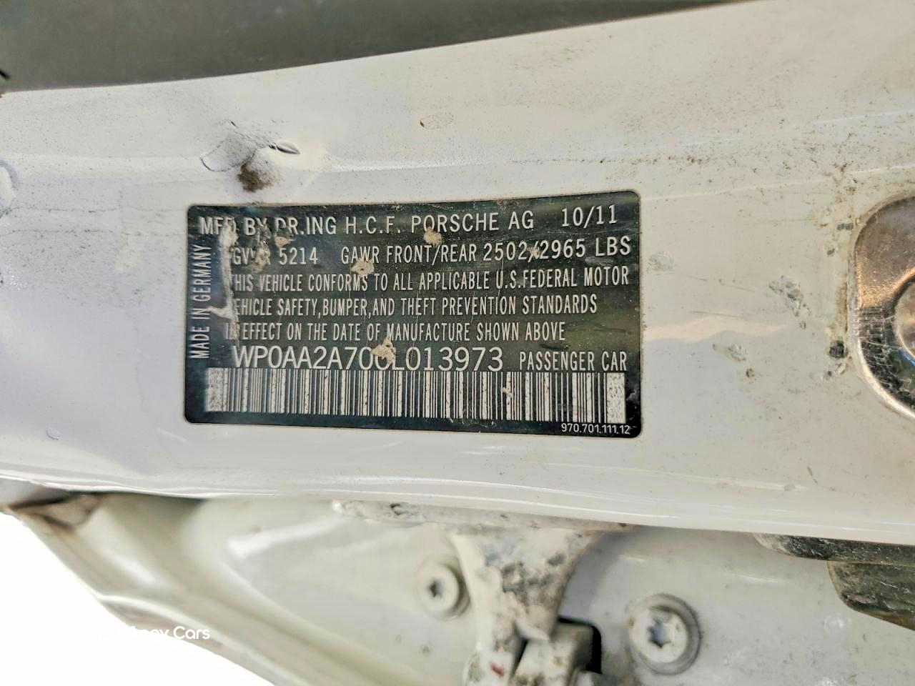 Porsche Panamera 2012