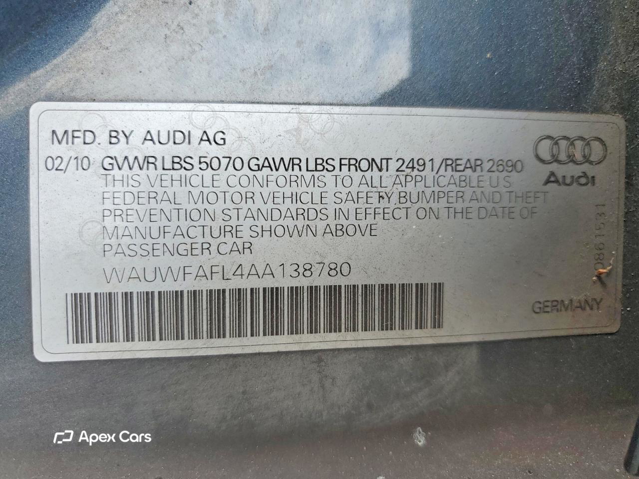 Audi A4 2010