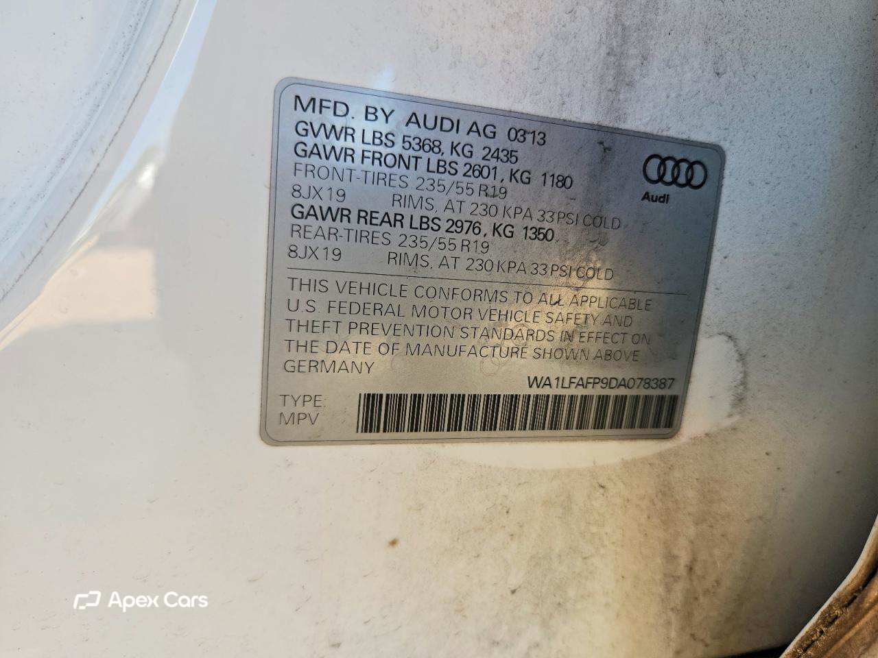 Audi Q5 2013
