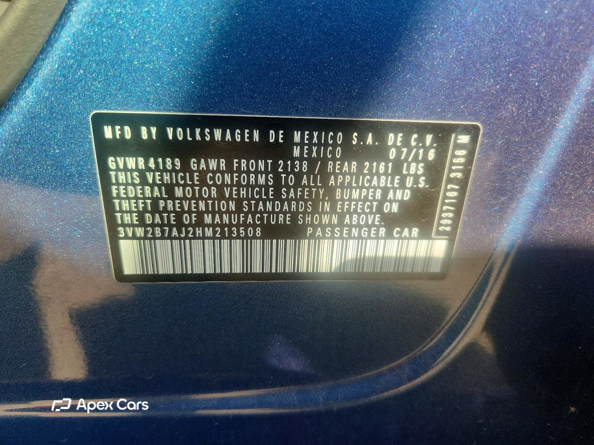 Volkswagen Jetta 2017