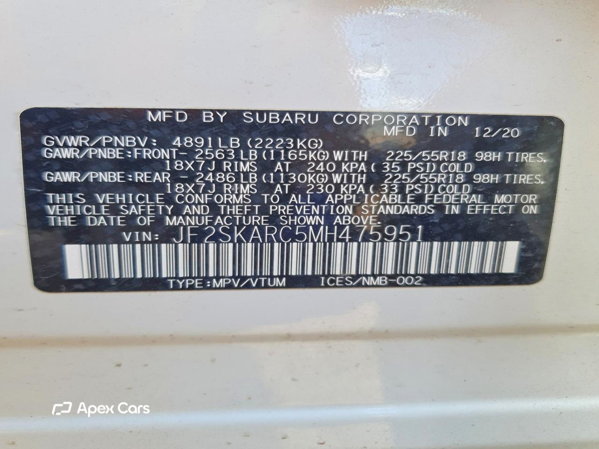 Subaru Forester 2021