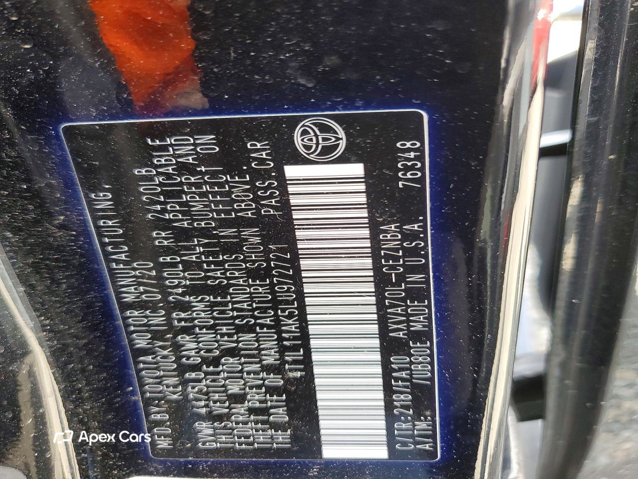 Toyota Camry 2020