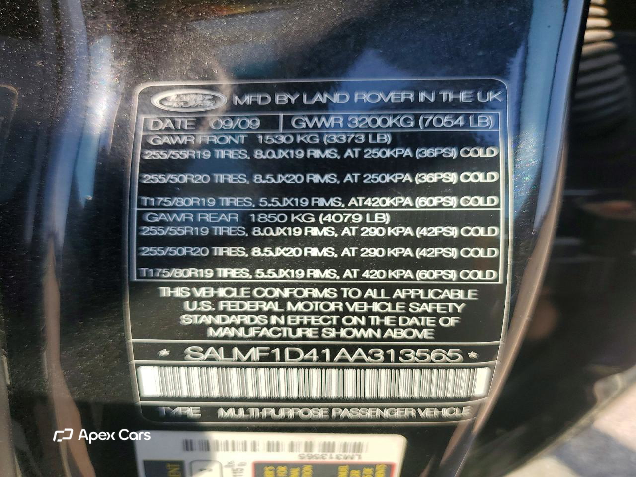Land Rover Range Rover 2010