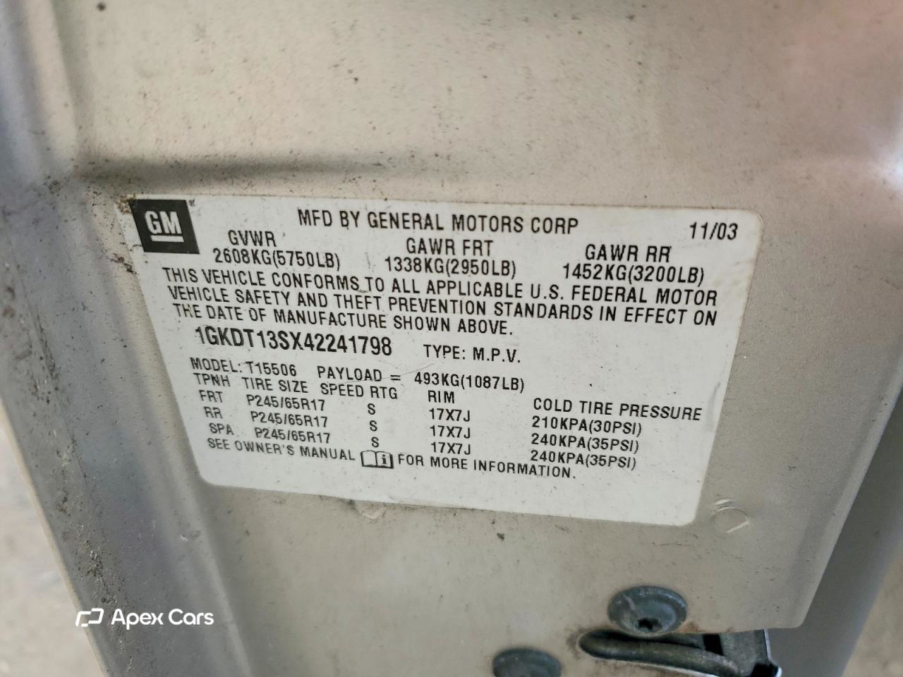 GMC Envoy 2004