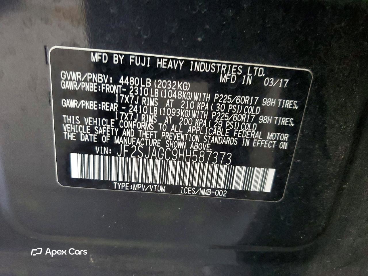 Subaru Forester 2017