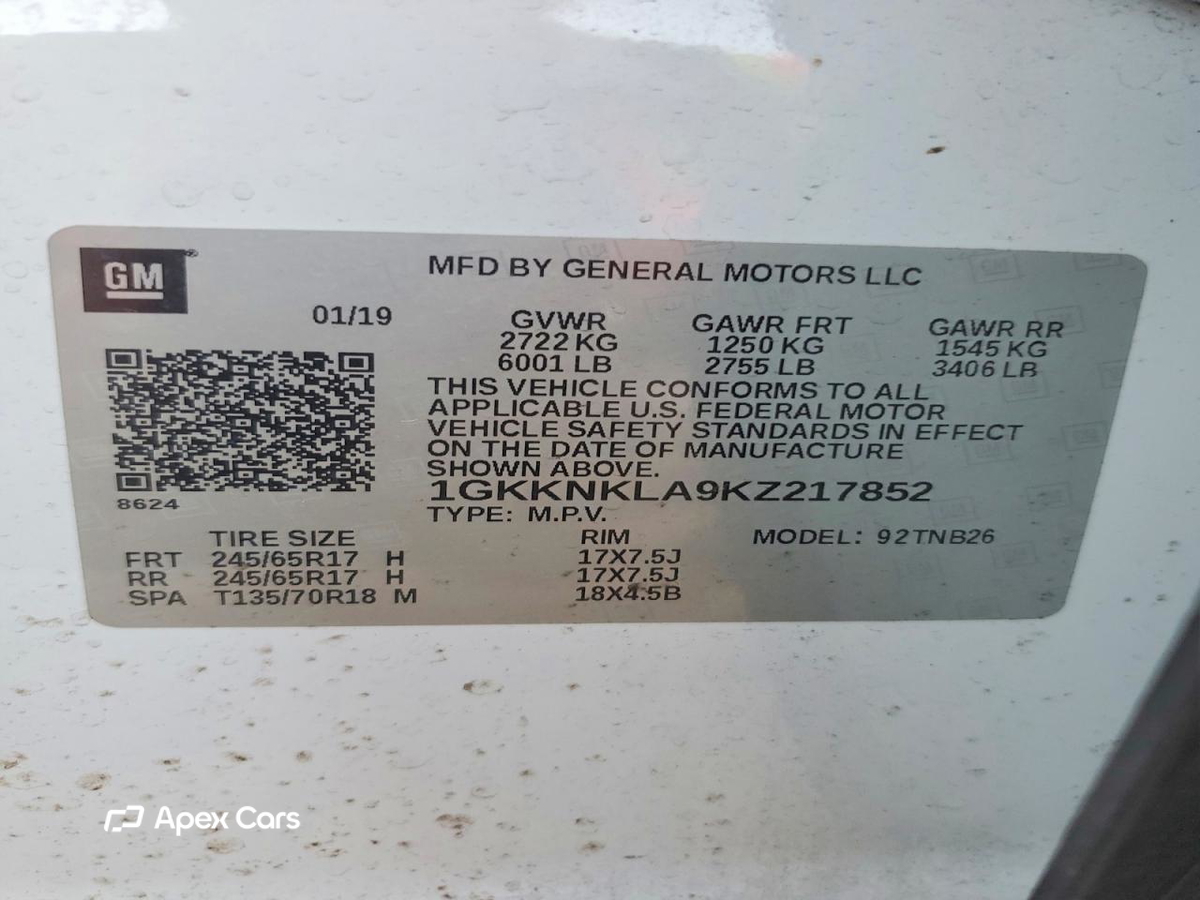 GMC Acadia 2019