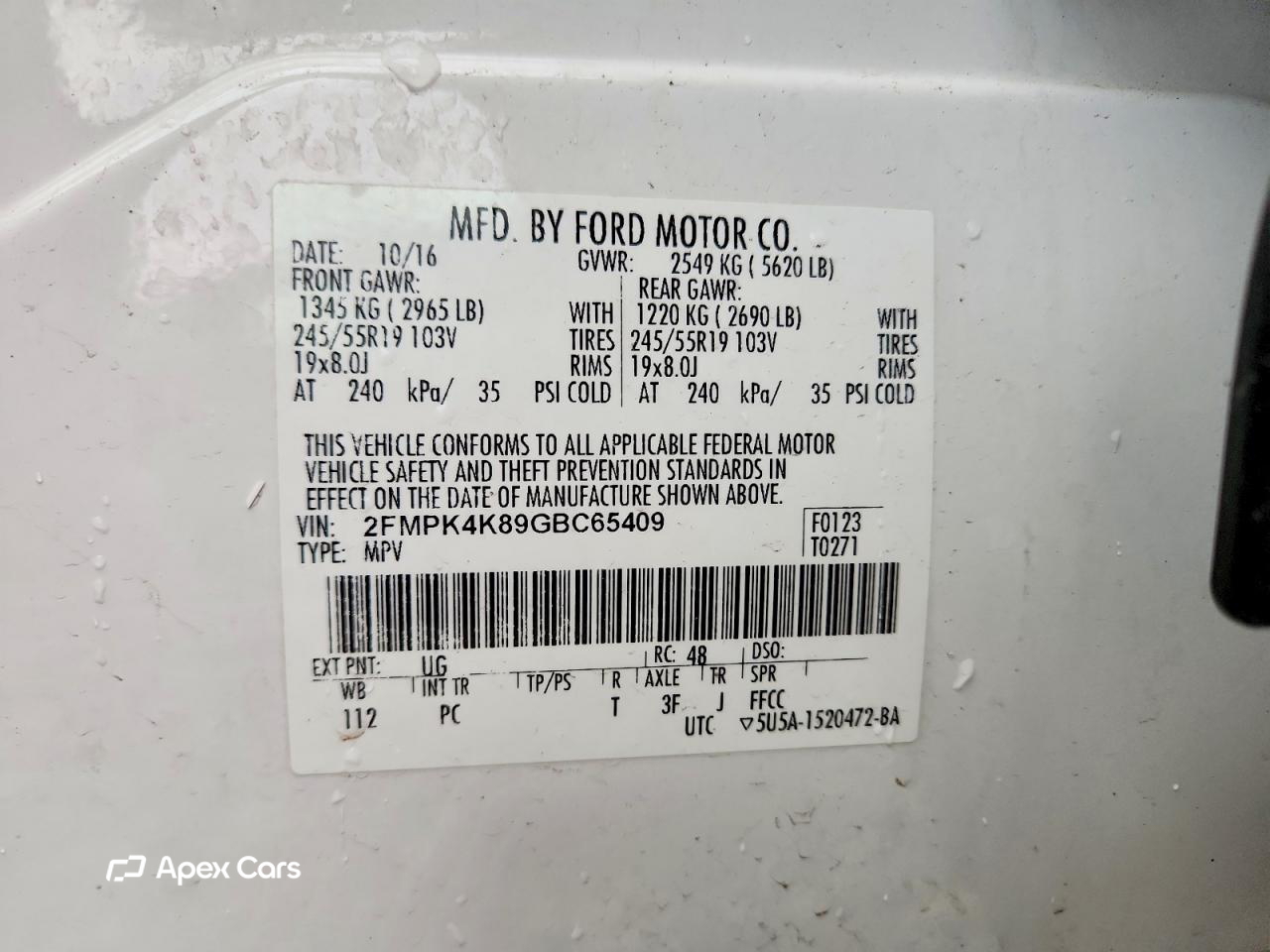 Ford Edge 2016