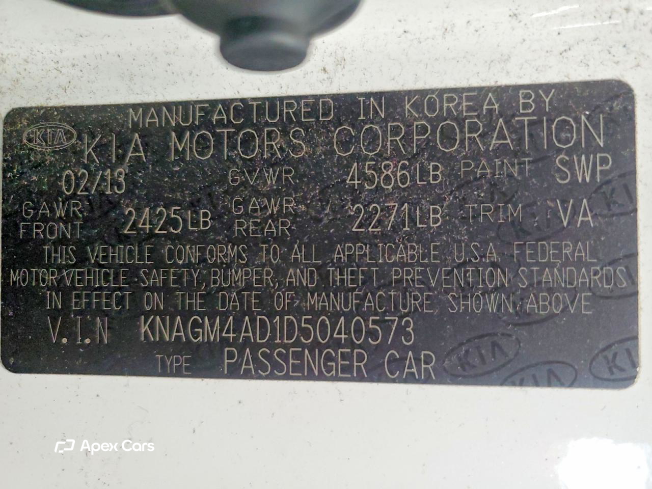 Kia Optima 2013