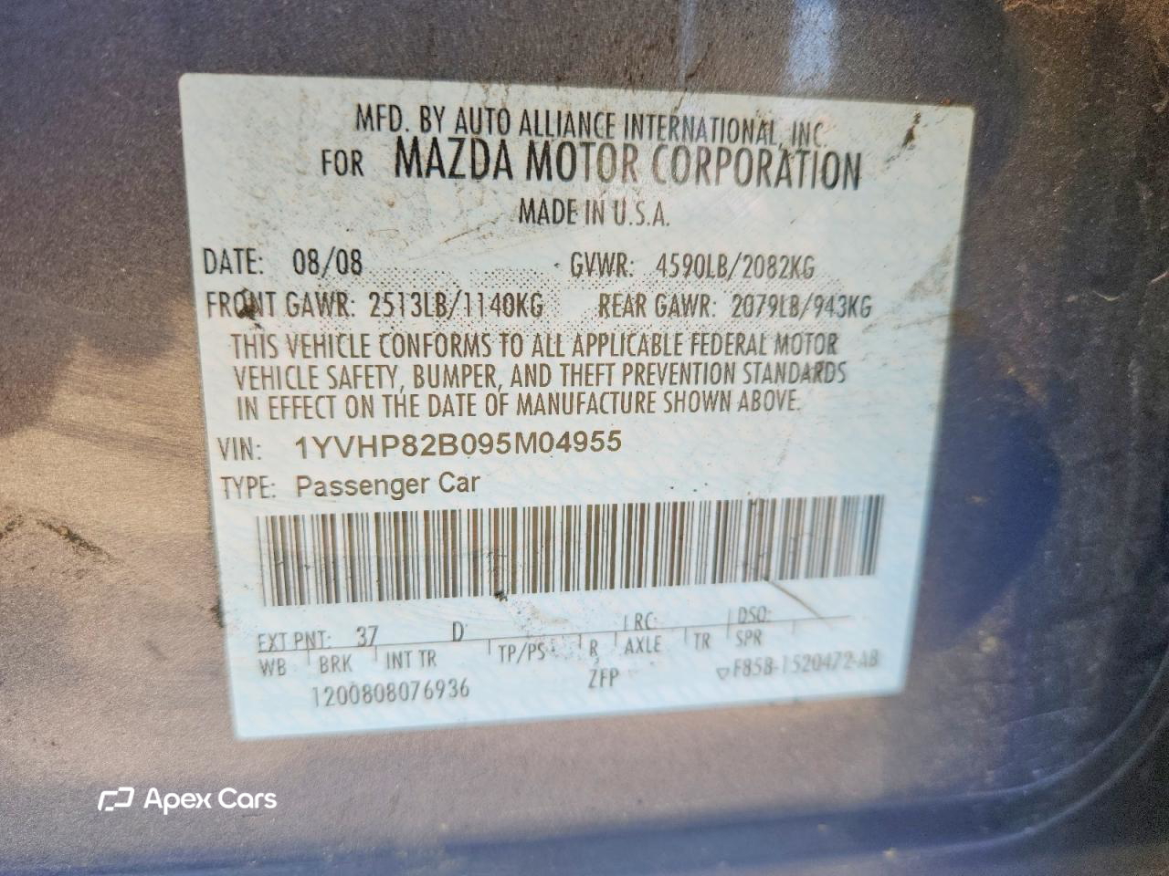 Mazda 6 2009