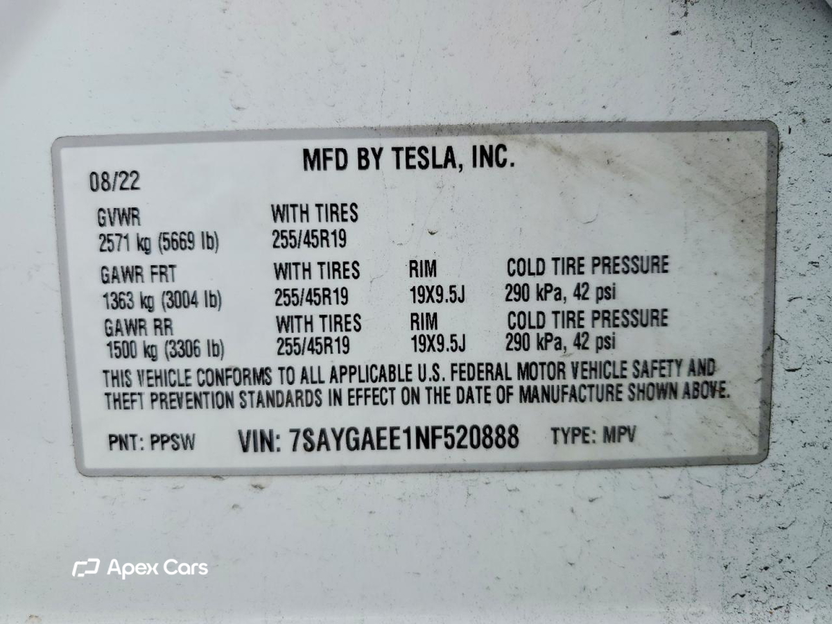 Tesla Model Y 2022