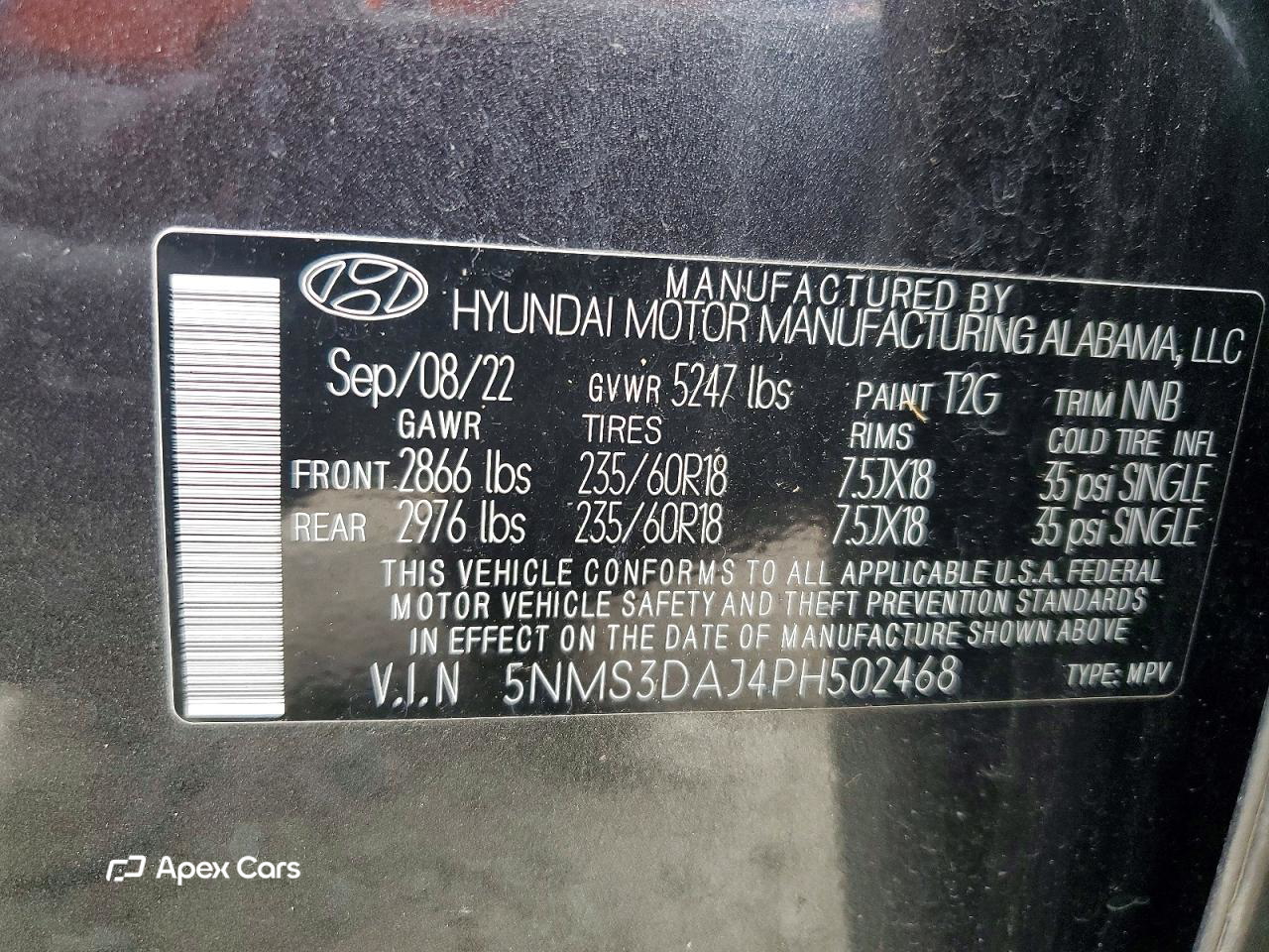 Hyundai Santa Fe 2023