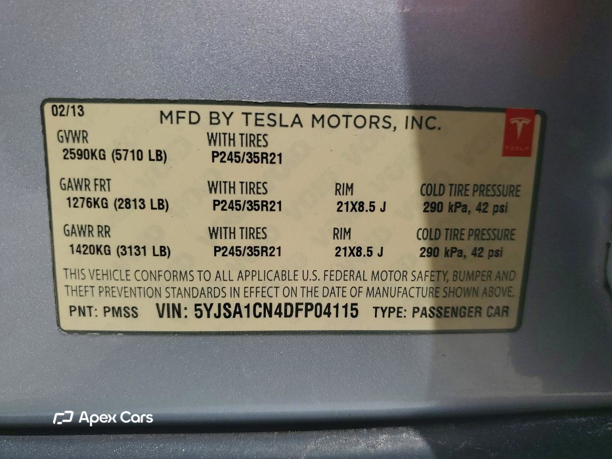 Tesla Model S 2013