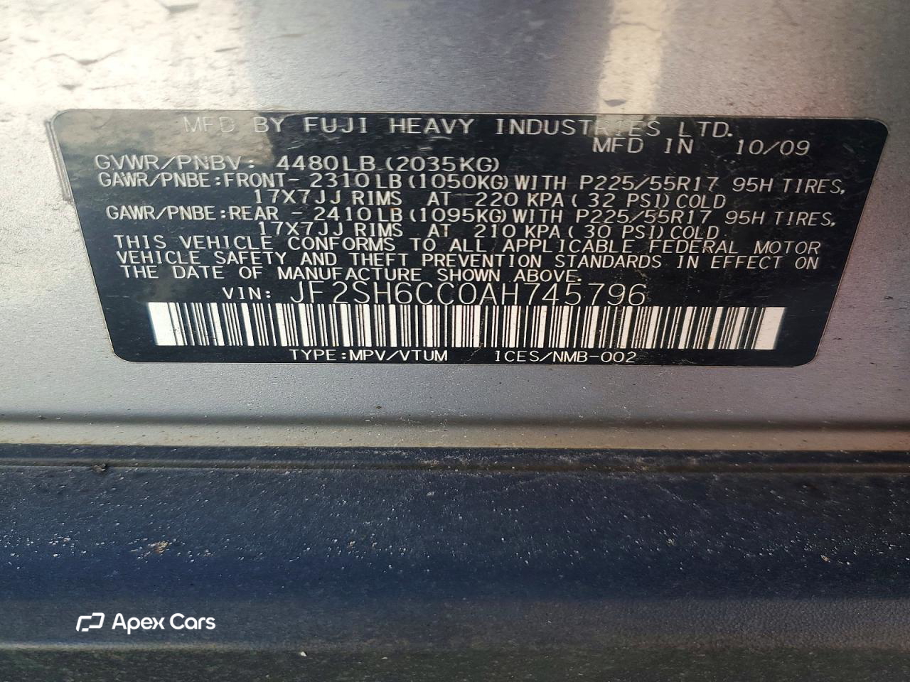 Subaru Forester 2010