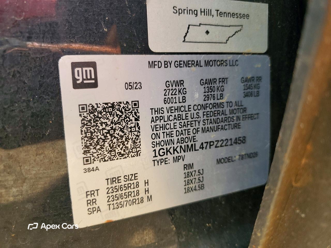 GMC Acadia 2023