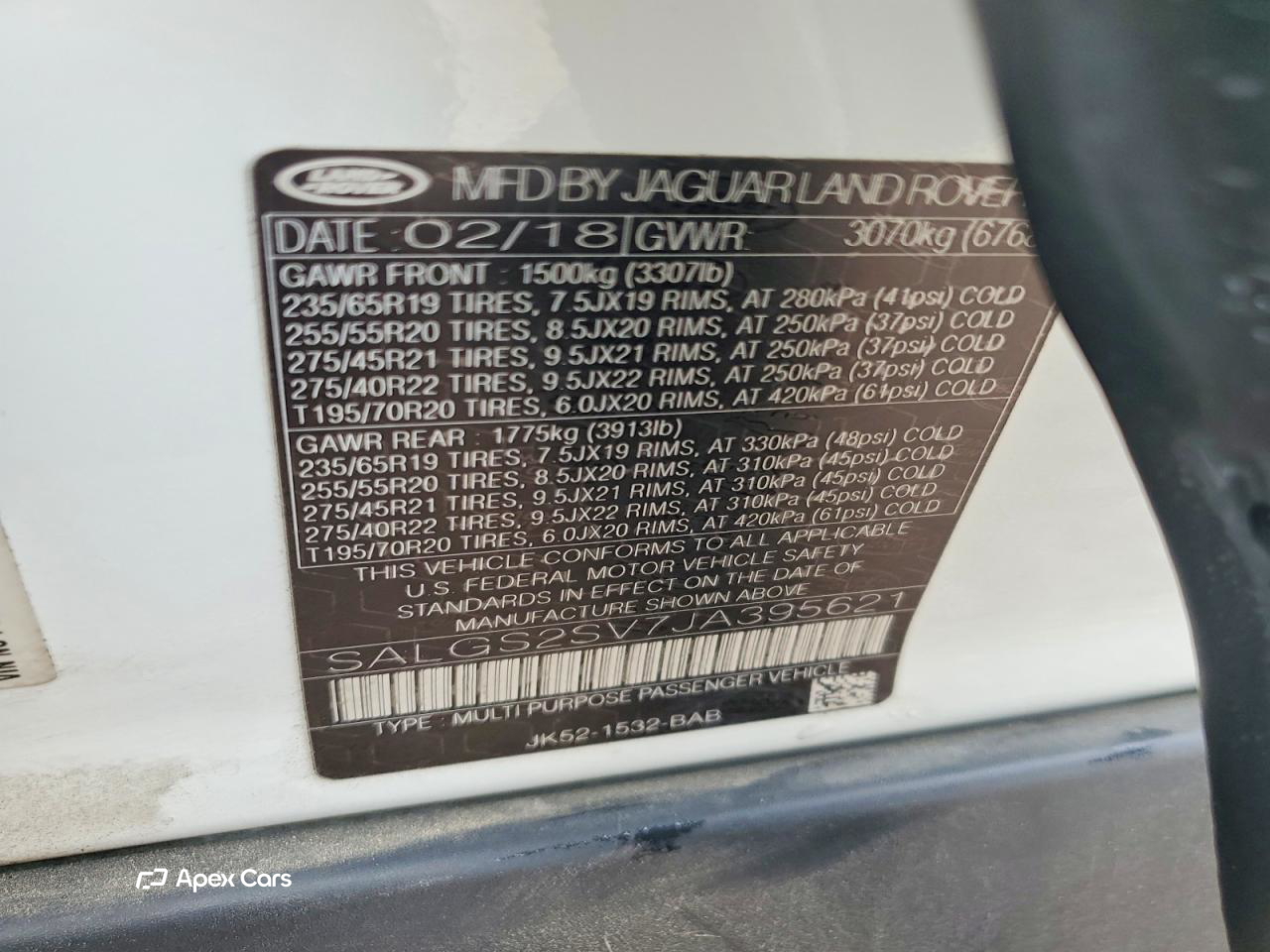 Land Rover Range Rover 2018