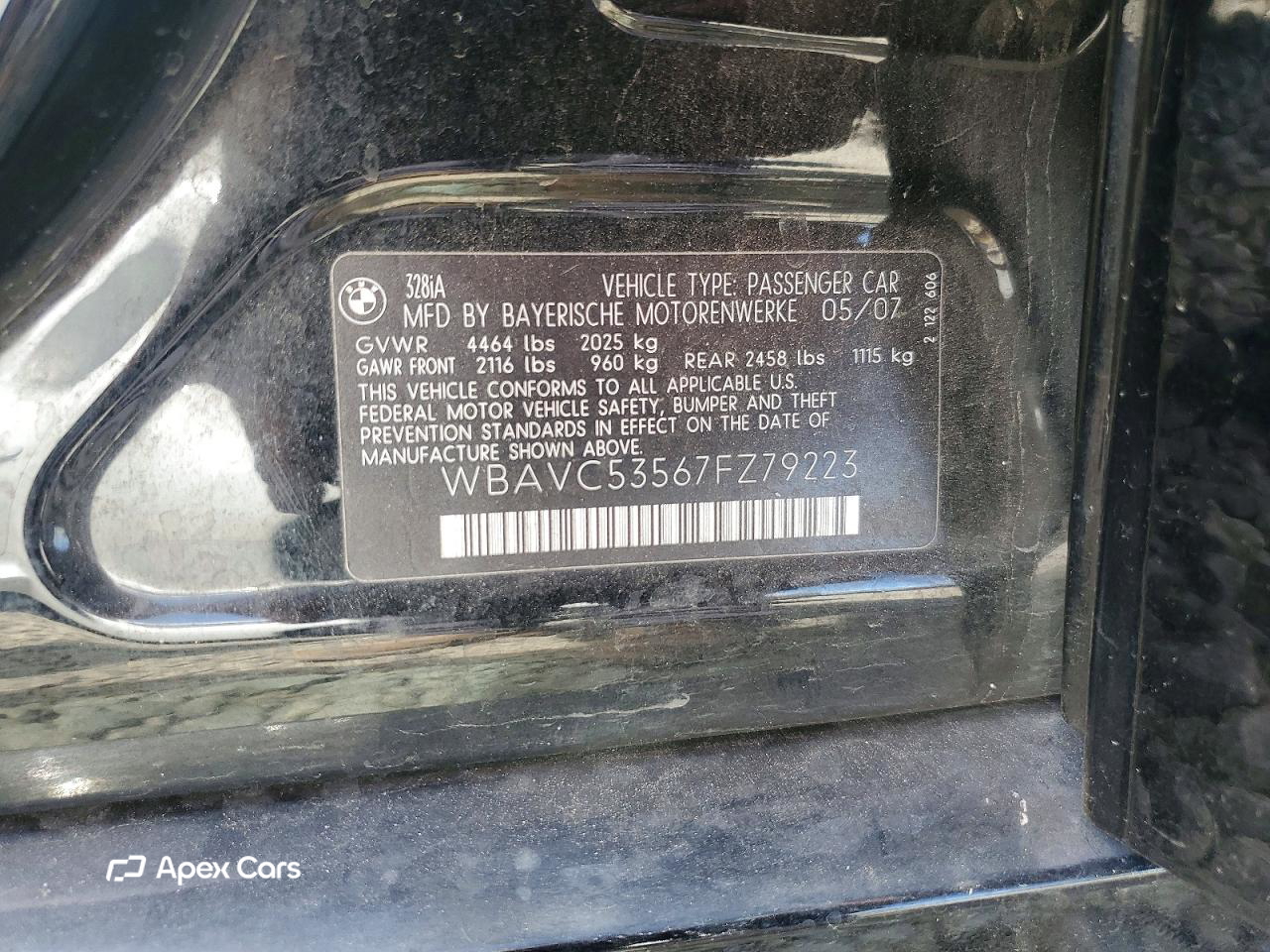 BMW Series 3 2007