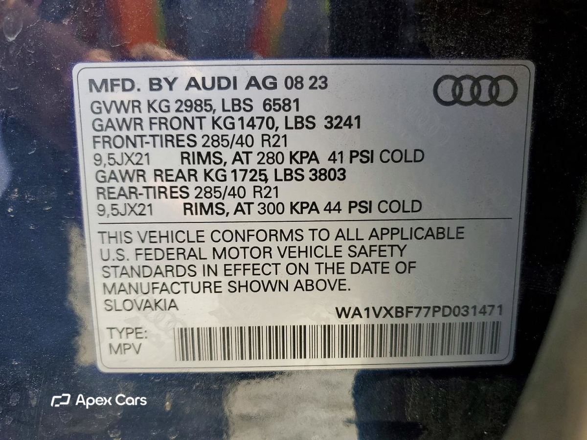 Audi Q7 2023