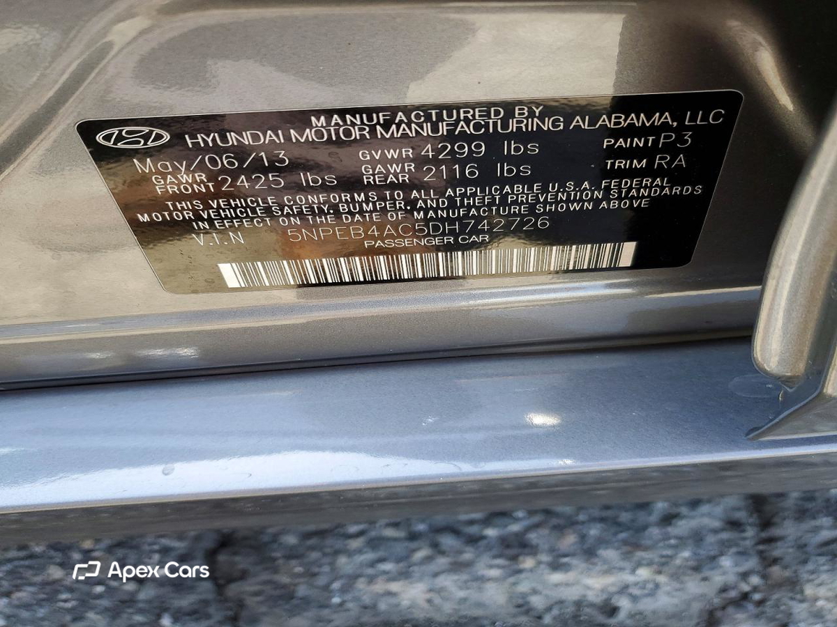 Hyundai Sonata 2013