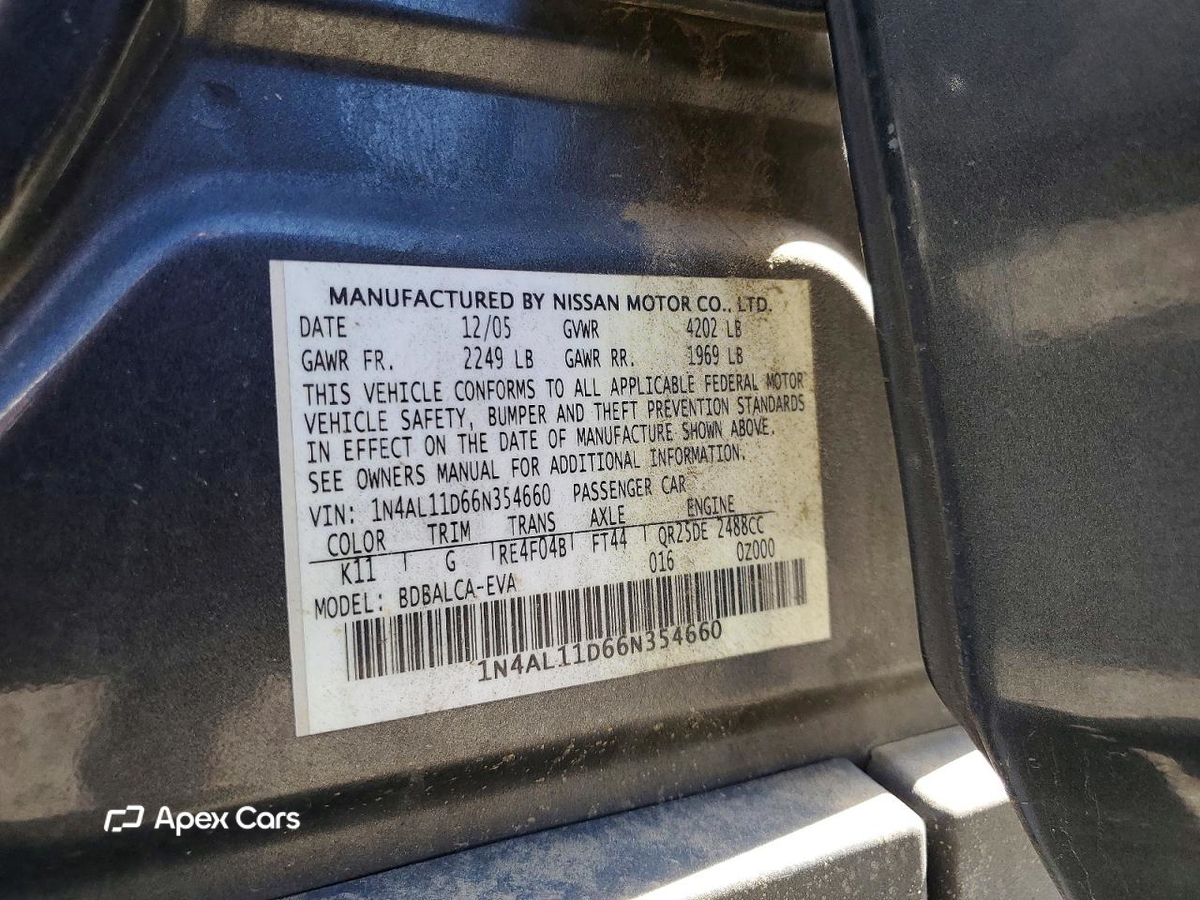 Nissan Altima 2006