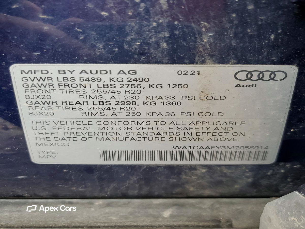 Audi Q5 2021