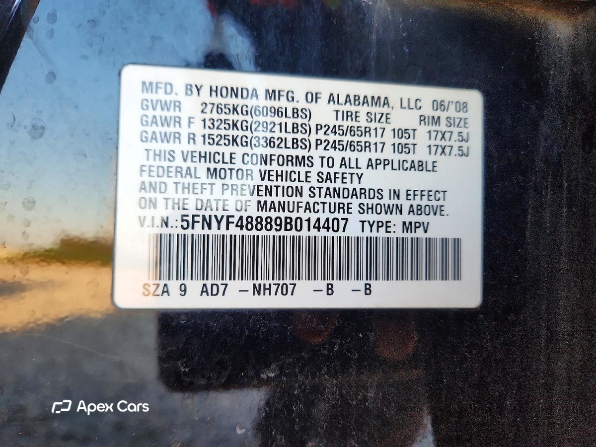 Honda Pilot 2009