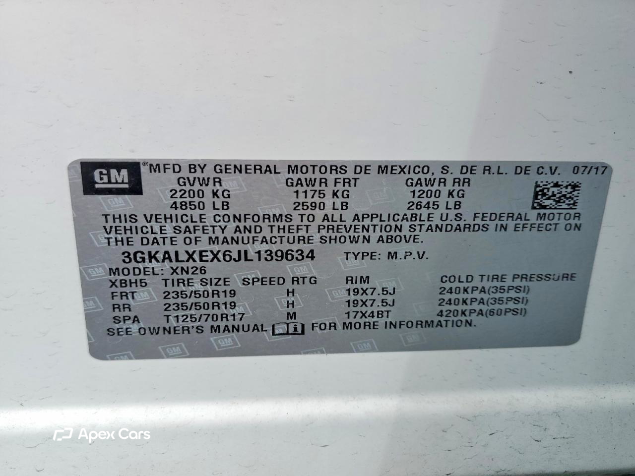 GMC Terrain 2018