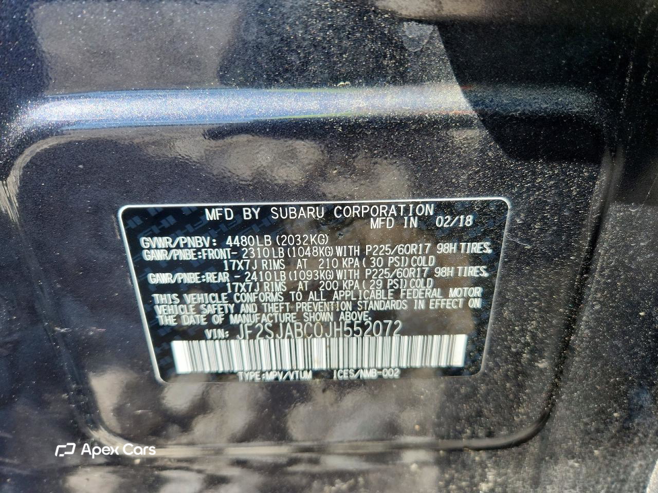 Subaru Forester 2018