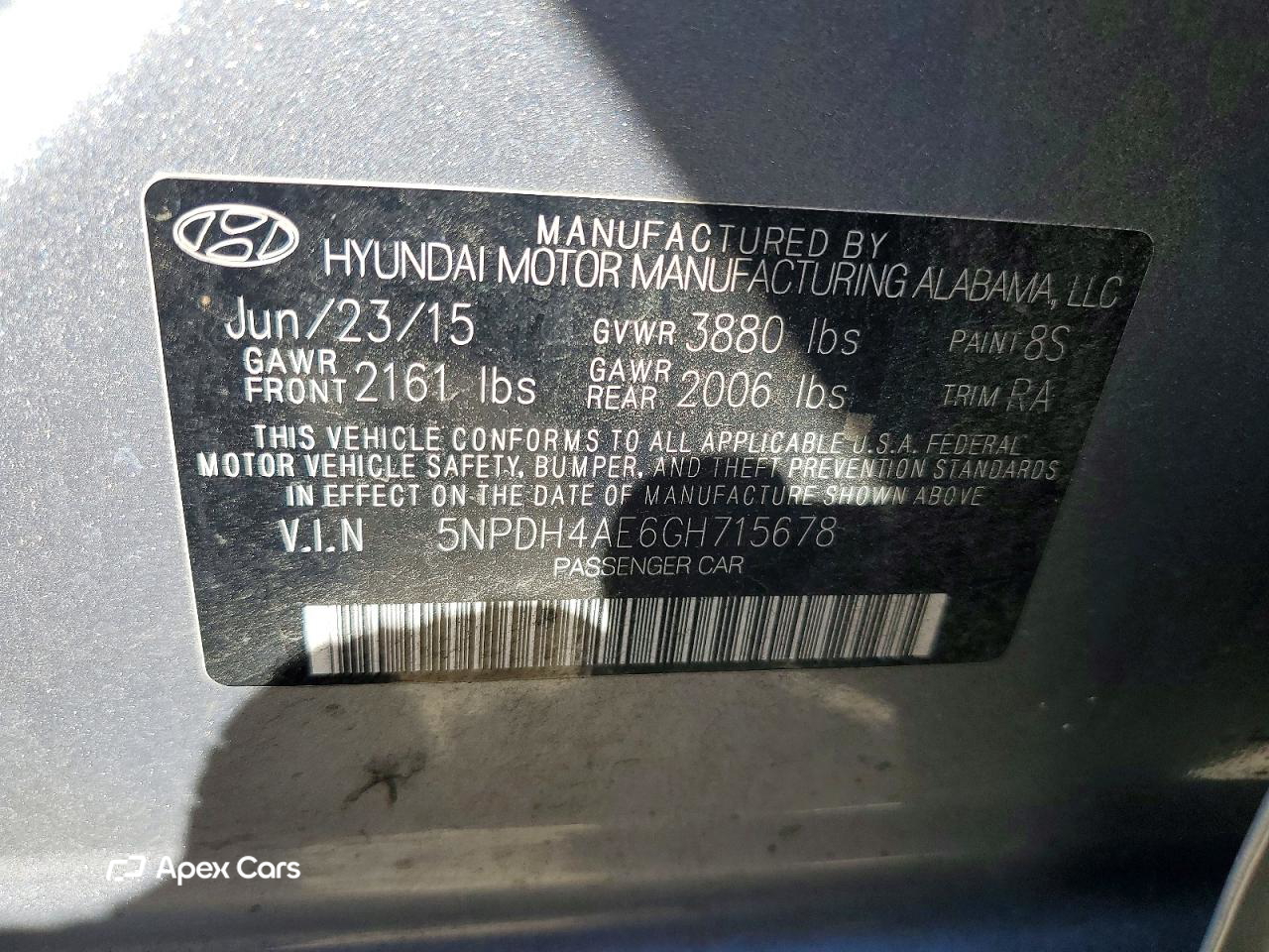 Hyundai Elantra 2016